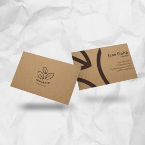 Tarjetas Kraft