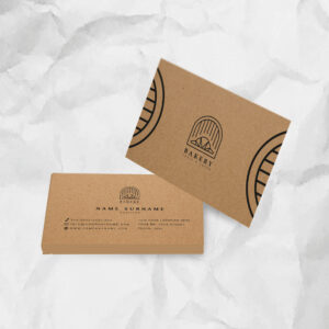 Tarjetas Kraft