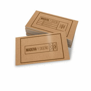 Tarjetas Kraft