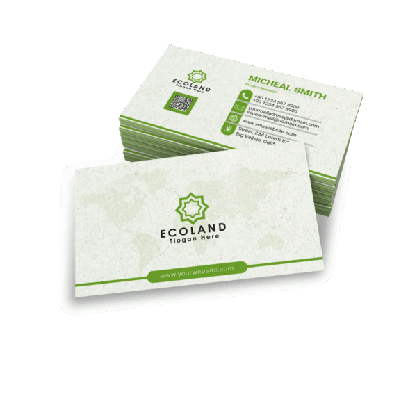 Tarjetas de Visita Ecológicas