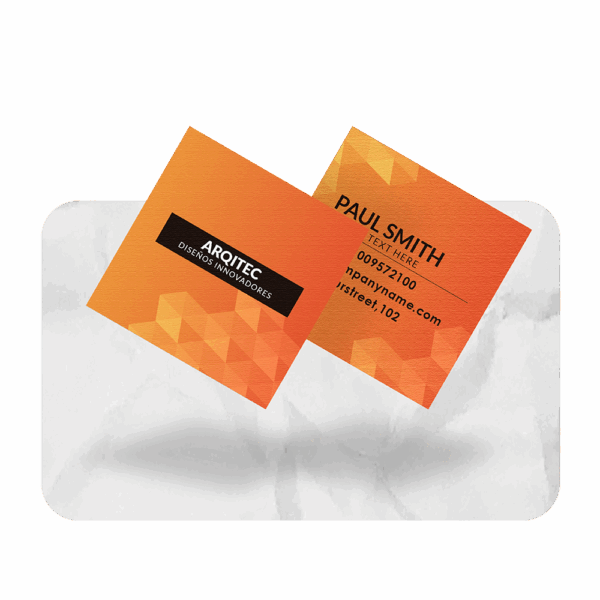 Tarjetas de Visita Cuadradas
